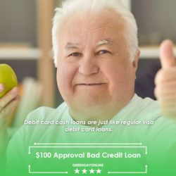 $100 Approval Bad Credit Loan