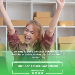 Woman got approved in 20k Loan Online- Get $20000