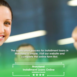 Lender accepting Maryland Installment Loans Online