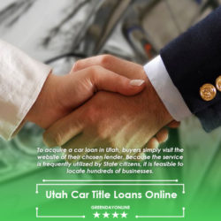 Lender approves Utah Car Title Loans Online